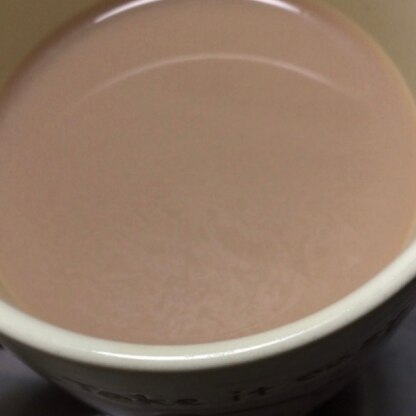今日は冷えますね(°▽°)美味しいミルクティーで温まりました(*^ω^*)生姜入りで体にも良さそうですね(#^.^#)ごちそうさまでした✨